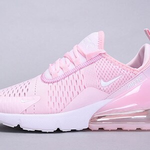 nike 270s white and pink