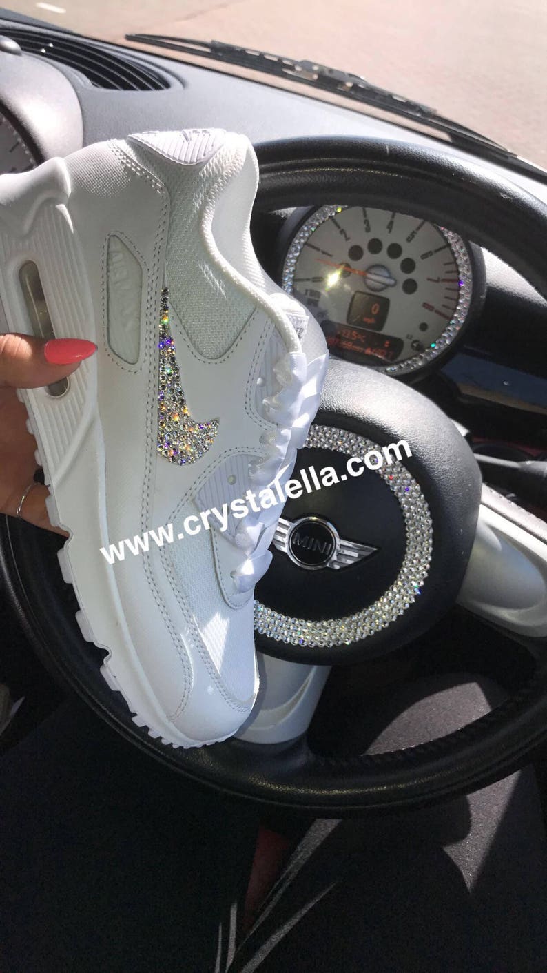 nike swarovski crystal trainers