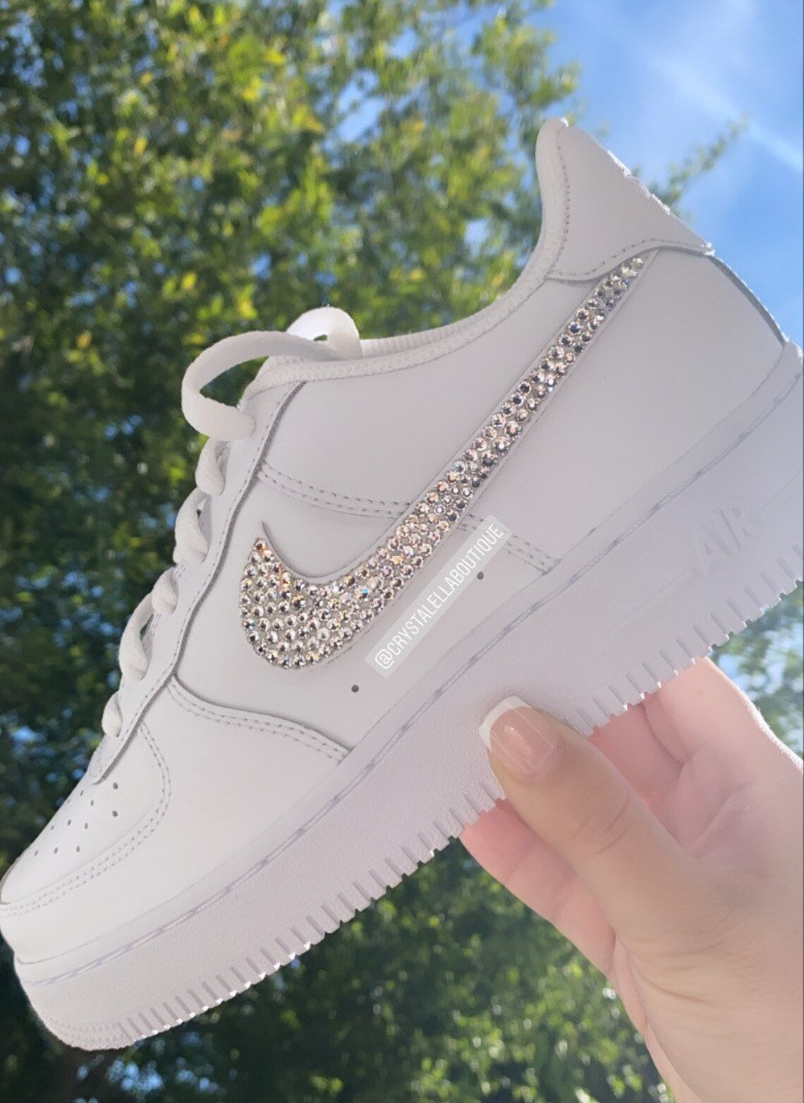 swarovski crystal air force 1