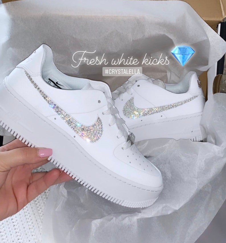 crystal nike air force 1