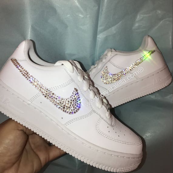 air force 1 with crystals