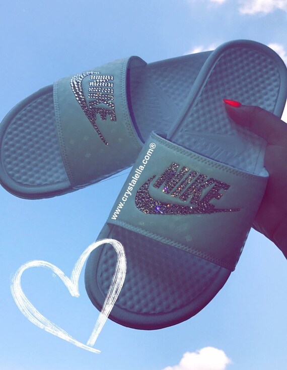 nike diamond slides