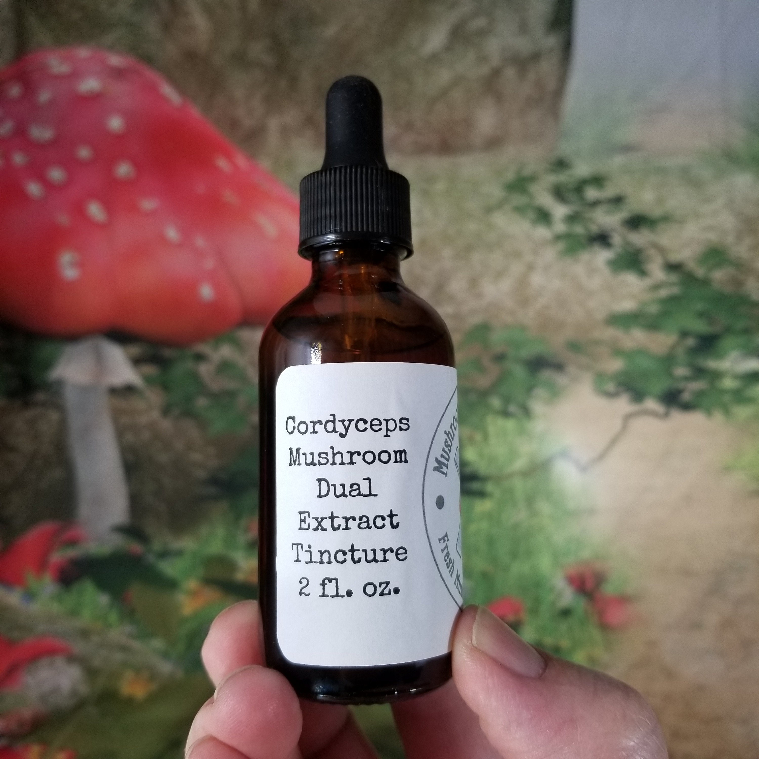 2 oz Cordyceps Double Extraction Tincture