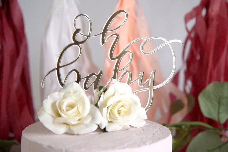 Free Free 294 Oh Baby Cake Topper Svg Free SVG PNG EPS DXF File