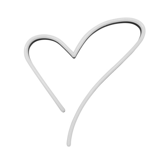 Love Neon Sign Pink Heart Neon Sign Wall Light Etsy