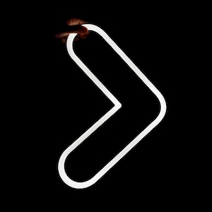 Arrow Symbol neon sign arrow icon LED light left right up down arrow symbol