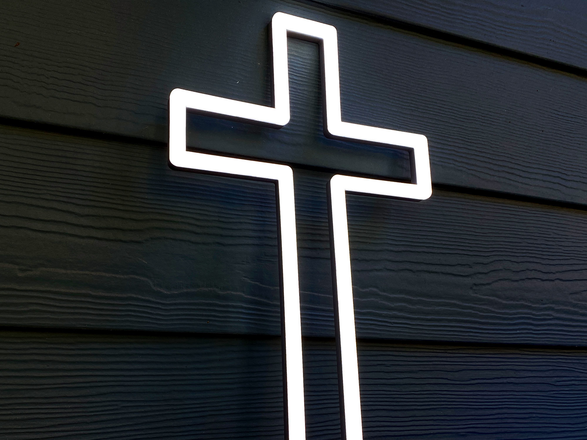Holy Cross Neon Light christian cross symbol jesus christ | Etsy