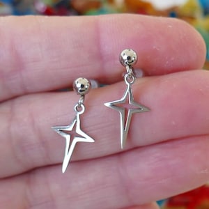 Elegant Star Stainless Steel Earrings K062