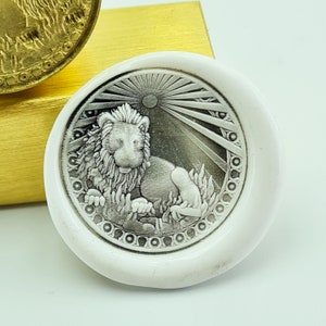 3D Wachs Siegel - Sternzeichen Löwe (WS05)