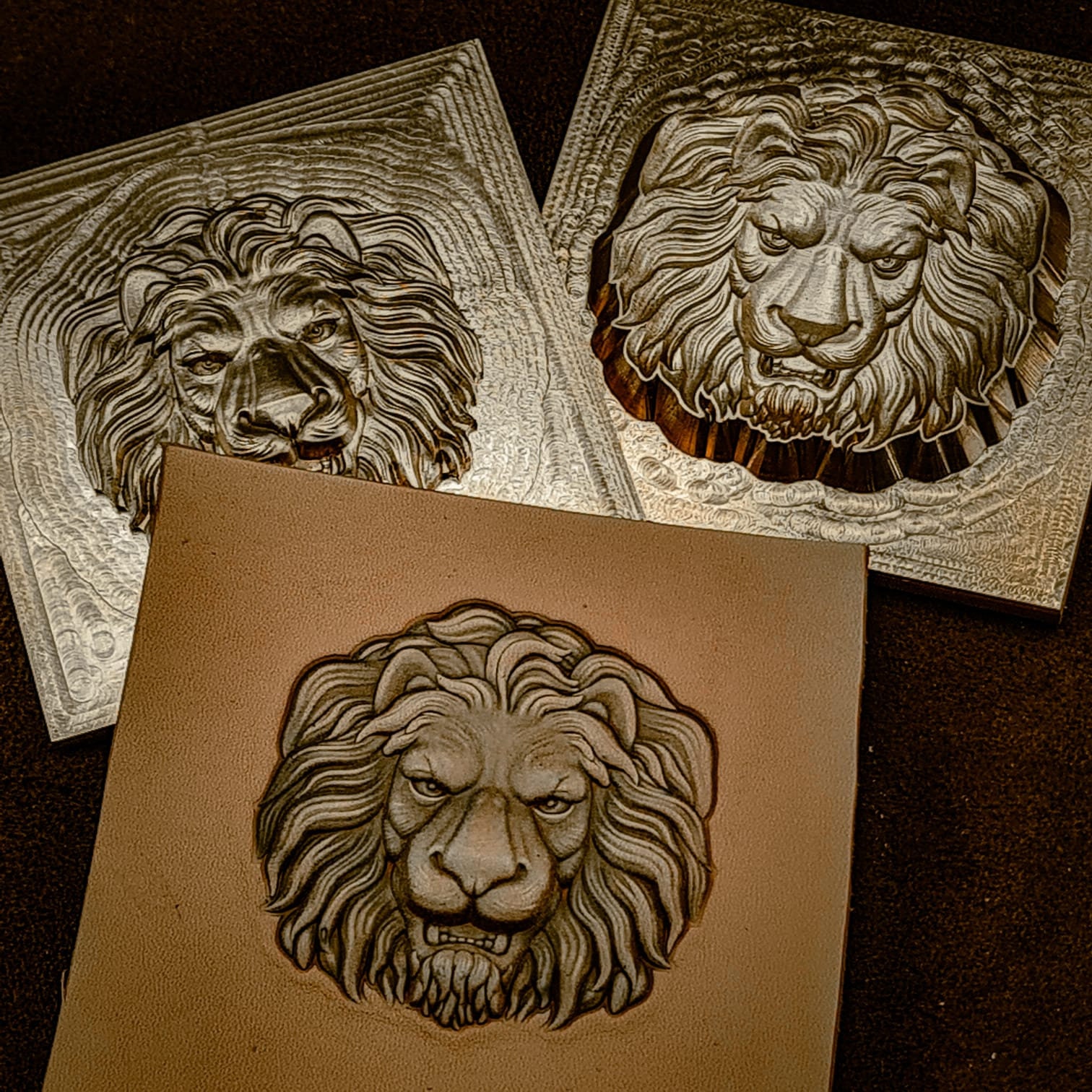 Brass 3D Leather Embossing Die - Etsy
