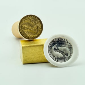 3D Wachs Siegel - Fische (WS08)