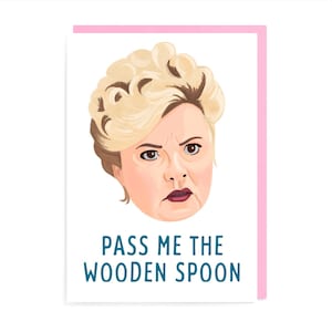 Cracker Mammy Card, Derry Girls, Mary, tante Sarah, Iers, Moederdagkaart, trustfonds, Noord-Iers, gratis chips, voor moeder, voor moeder