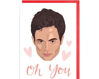 Joe Goldberg 'You' Anniversary Card: Dark Humor Valentine