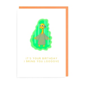 Tarjeta de cumpleaños del Sr. Burns / Los Simpsons Alien Monty Charles Montgomery Te traigo amor Los archivos de Springfield X Bosque verde brillante Simpson