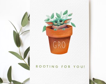 Yoda Plant Pot Etsy