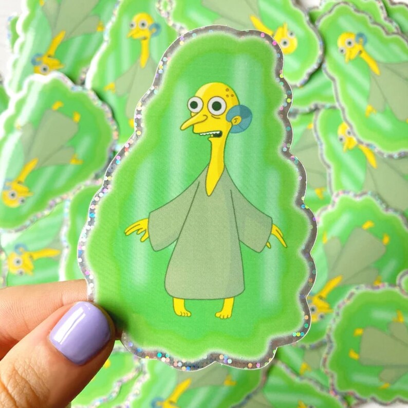 Mr Burns Valentines Day Card Simpsons I Bring You Love Funny Etsy UK