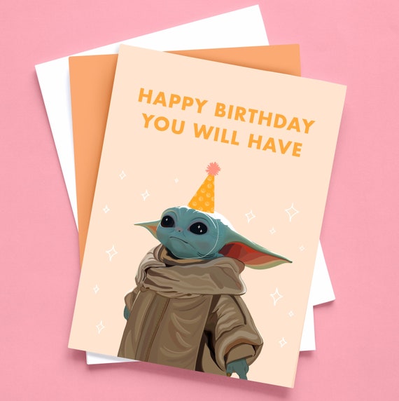 Baby Yoda Anniversary Card Grogu Mandalorian Star Wars Jedi Etsy Baby Yoda Anniversary Card Grogu Mandalorian Star Wars Jedi Etsy
