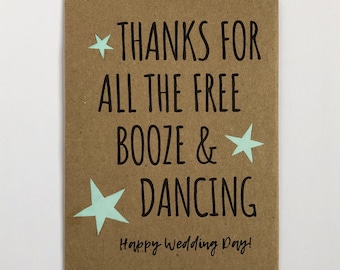 Funny Wedding Card Wedding Gifts For Couple Card For Bride And Groom Wedding Congratulations Funny Wedding Gift Greeting Card For Wedding