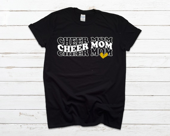 Cheer Mom Heart Tee