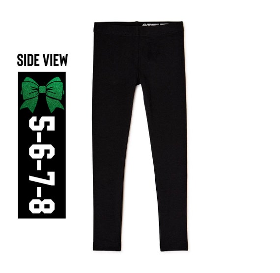 5-6-7-8 Cheer Bow Leggings