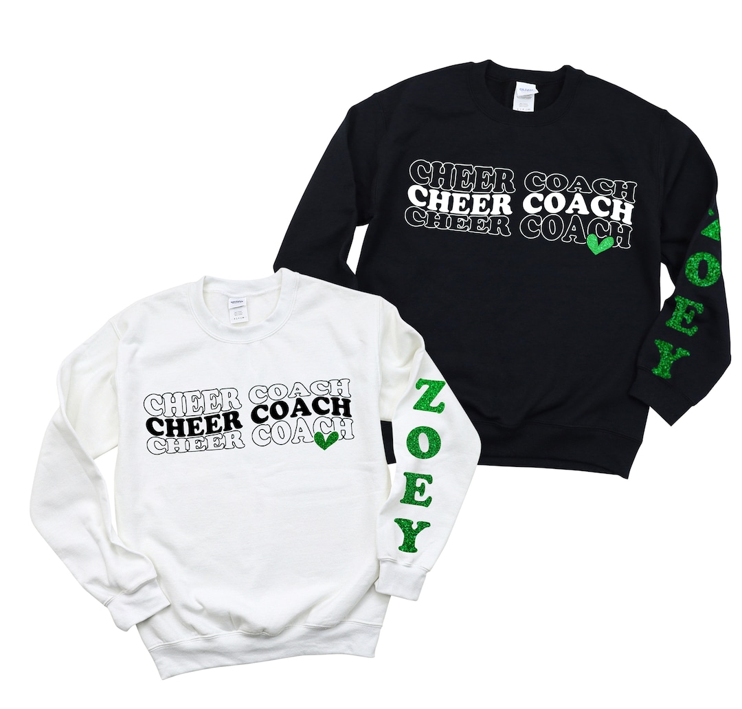 Grafton Cheer Coach Crewneck Sweatshirt Etsy