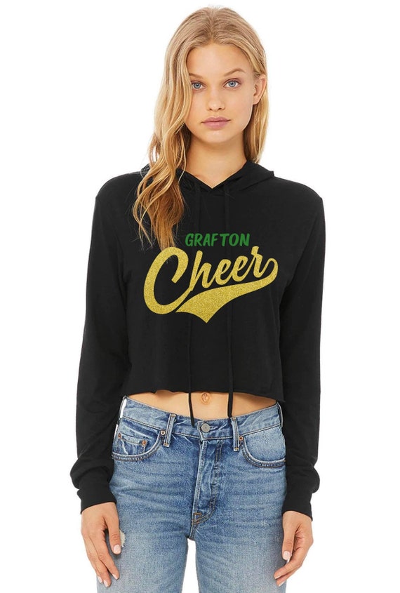 Grafton Cheer Crop Hooded Shirt