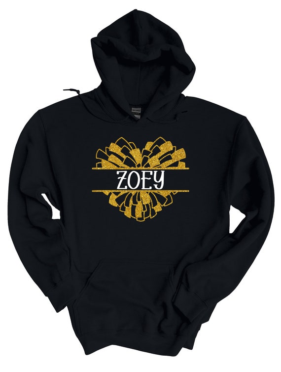 Custom Pom Heart Hoodie