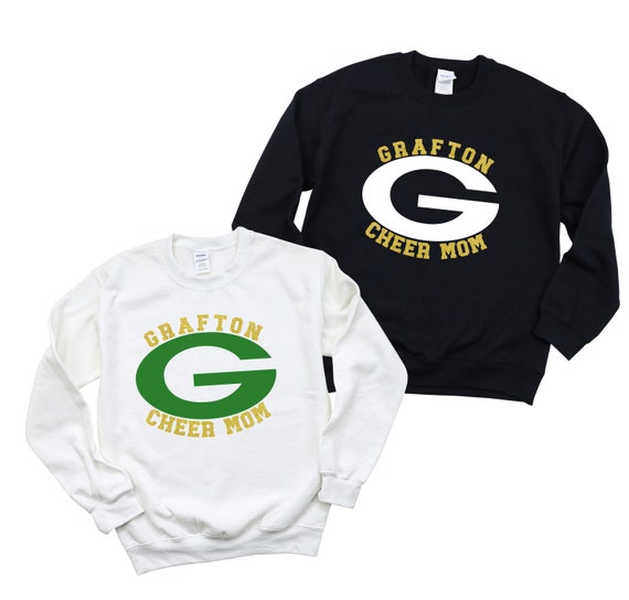 Grafton Cheer Mom Logo Crewneck Sweatshirt