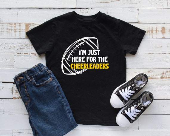 I'm Just Here For The Cheerleaders Tee