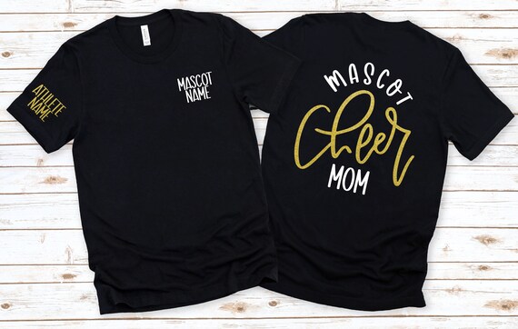 Custom Mascot Cheer Mom Tee