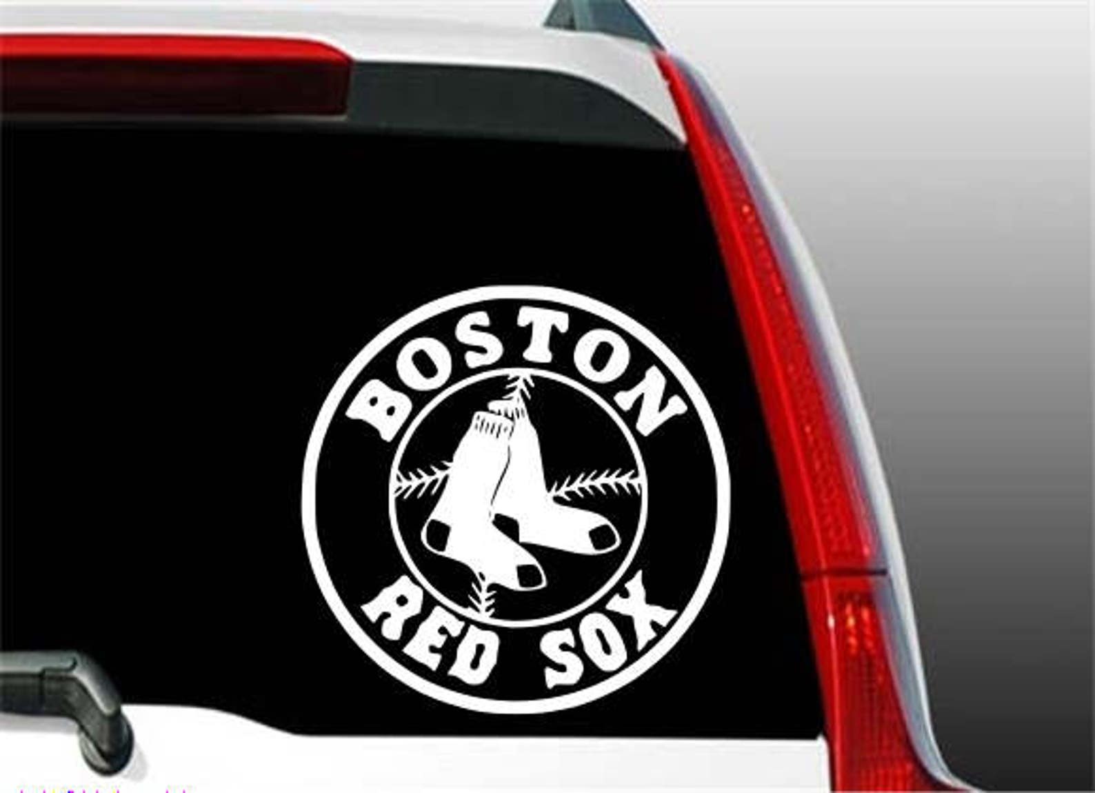 Red Sox Sticker Red Sox Decal Baseball Sticker Baseball Etsy