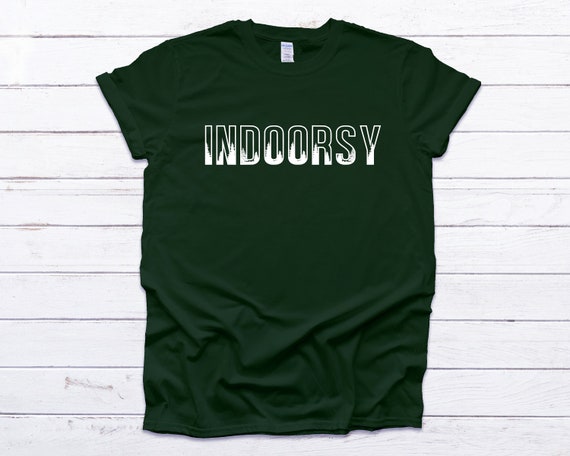 Treescape Text - Indoorsy Tee