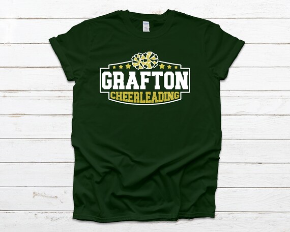 Grafton Cheerleading PomPom Tee