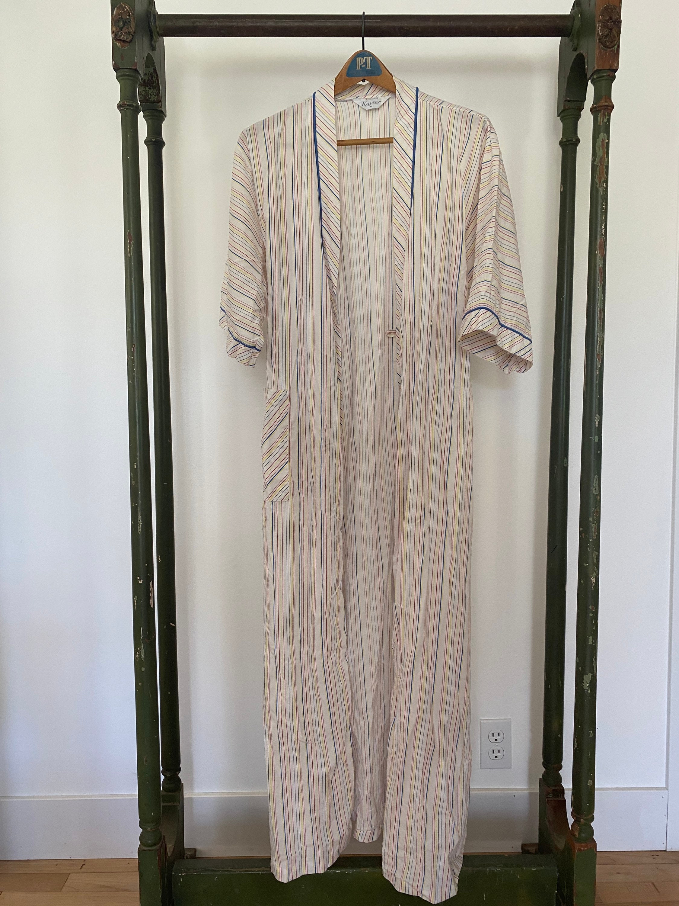 Candy Robe Vintage Candy Stripe Robe - Etsy