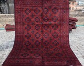 Size 6 39 10 x 9 39 10 Ft, Gorgeous Afghan Turkoman Khal Mohammadi Area Rug, Caucasian Area Rug, Turkish Rug, Armenian Rug Kilim, Wholesale Price