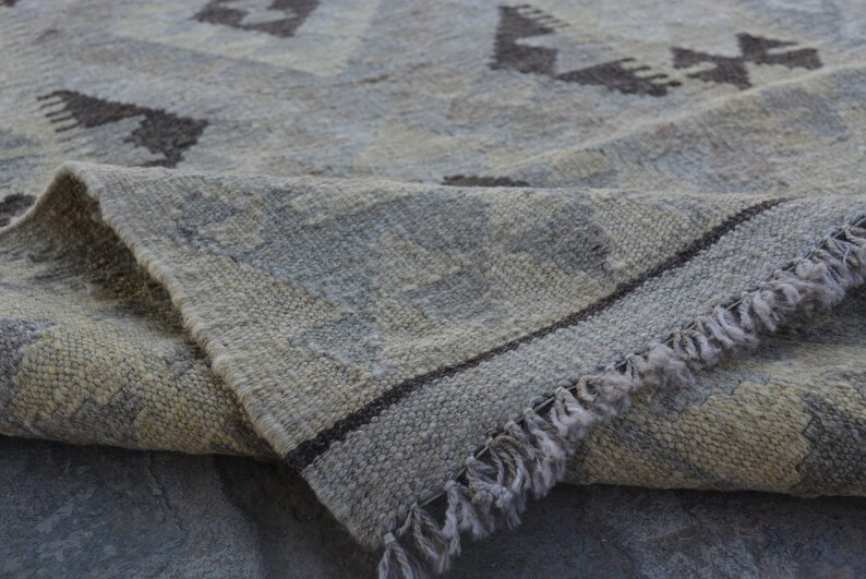 Caucasian Kilim Runner Wholesale Price Turkish Kilim Runner Size 208 x 79 Cm Black And White, Stunning Afghan Rug Kilim Runner