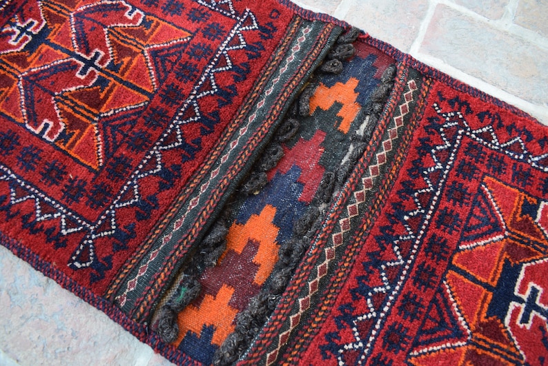 Size 3/'10 x 1/'9 feet Saddle Bag Bags Goods Bag Handmade In Afghanistan Wholesale Price B467 Afghan Bag Accessories Bag FREE shipping