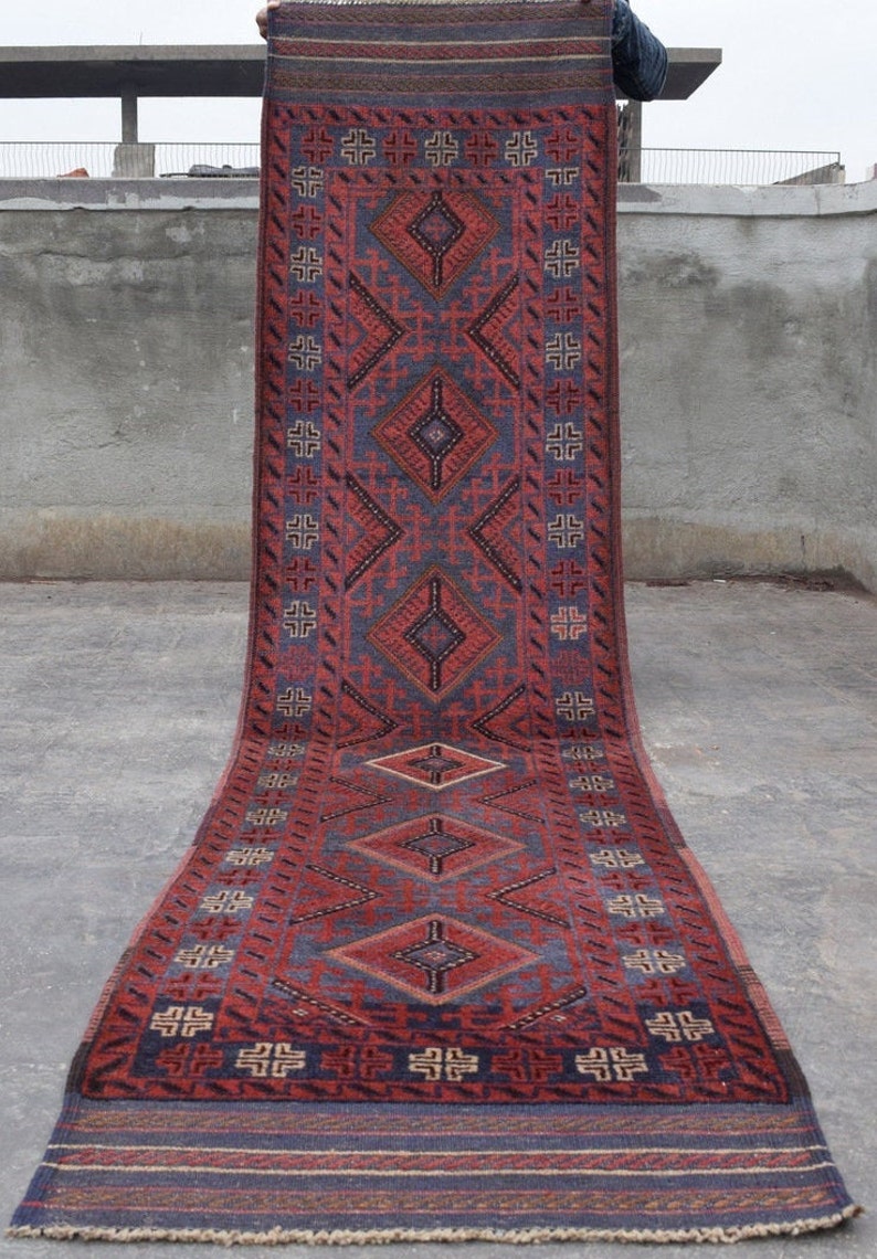Beautiful Vintage Afghan Tribal Best Mishwani Runner Rug Size: 2/'1 x 9/'1 Ft Wholesale Prices Geometric Runner 100/% wool Natural colors