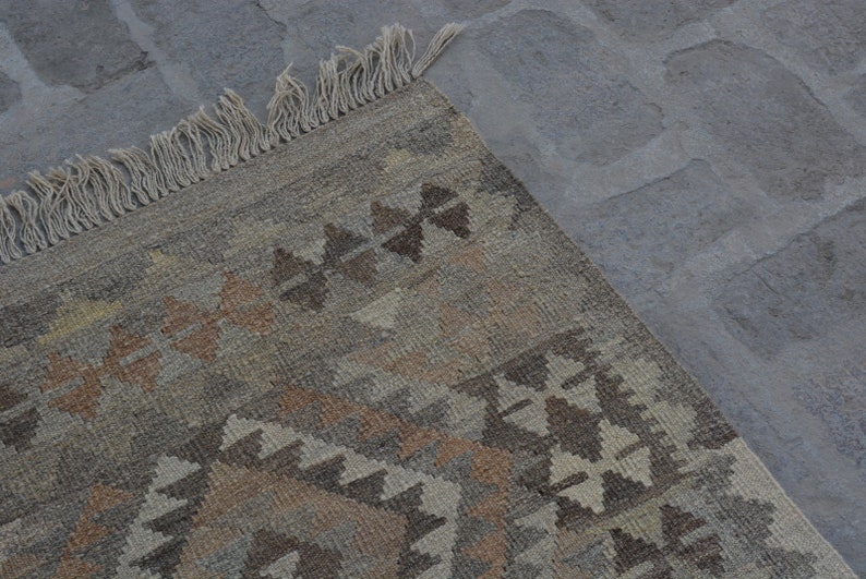 Turkish Kilim Runner Size 302 x 80 Cm Caucasian Kilim Runner Wholesale Price Stunning Afghan Rug Kilim Runner Black And White,
