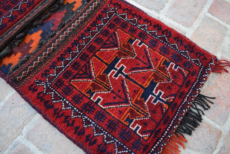 Size 3/'10 x 1/'9 feet Saddle Bag Bags Goods Bag Handmade In Afghanistan Wholesale Price B467 Afghan Bag Accessories Bag FREE shipping