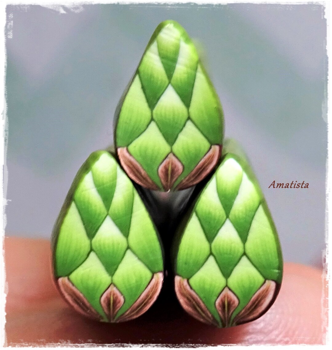 Polymer Clay Berry Canes Raw Polymer Clay Cane Millefiori Etsy