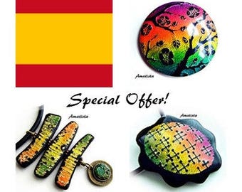 Tutorial de arcilla polimérica: Arcilla polimérica paso a paso - Tutorial de técnica dicroica falsa - Tutorial de arcilla artística en PDF, Técnica de polímeros