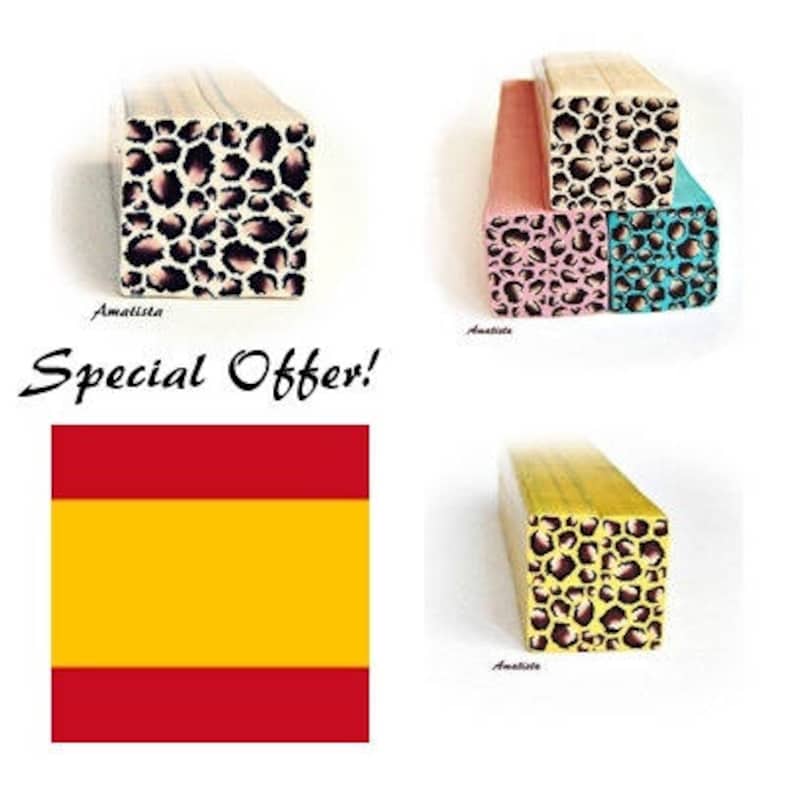 Fimo cane instructions Polymer clay tutorial Fimo cane Etsy