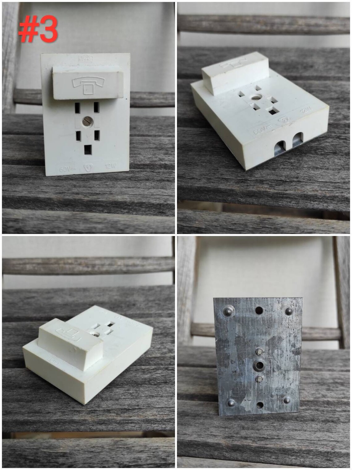 Vintage Electrical Socket for Rotary Telephone Retro Phone Etsy