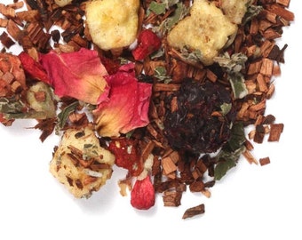 honeybush wild berry rooibos loose tea 5 ounce bag decaf new