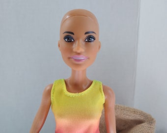 bald barbie doll