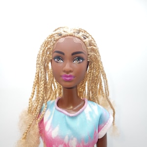 Black barbie with braids deals