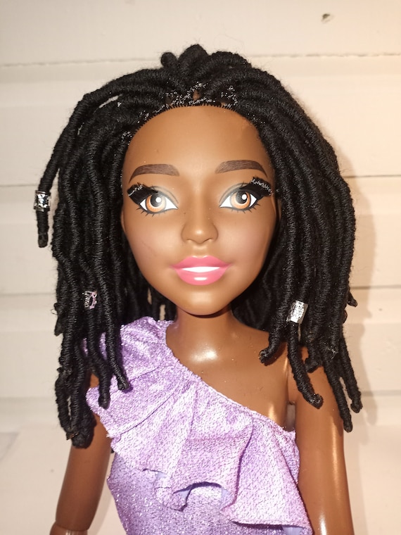 Barbie doll with dreadlocks hotsell