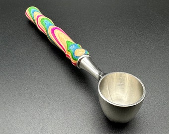 Coffee Scoop - Chrome (Recycled Skateboards)