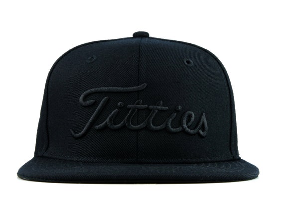 Richardson 112 Titties Hat - Funny Meme Titties Custom Leatherette
